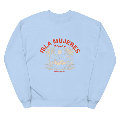 ISLA HOMBRE CHICA fleece sweatshirt